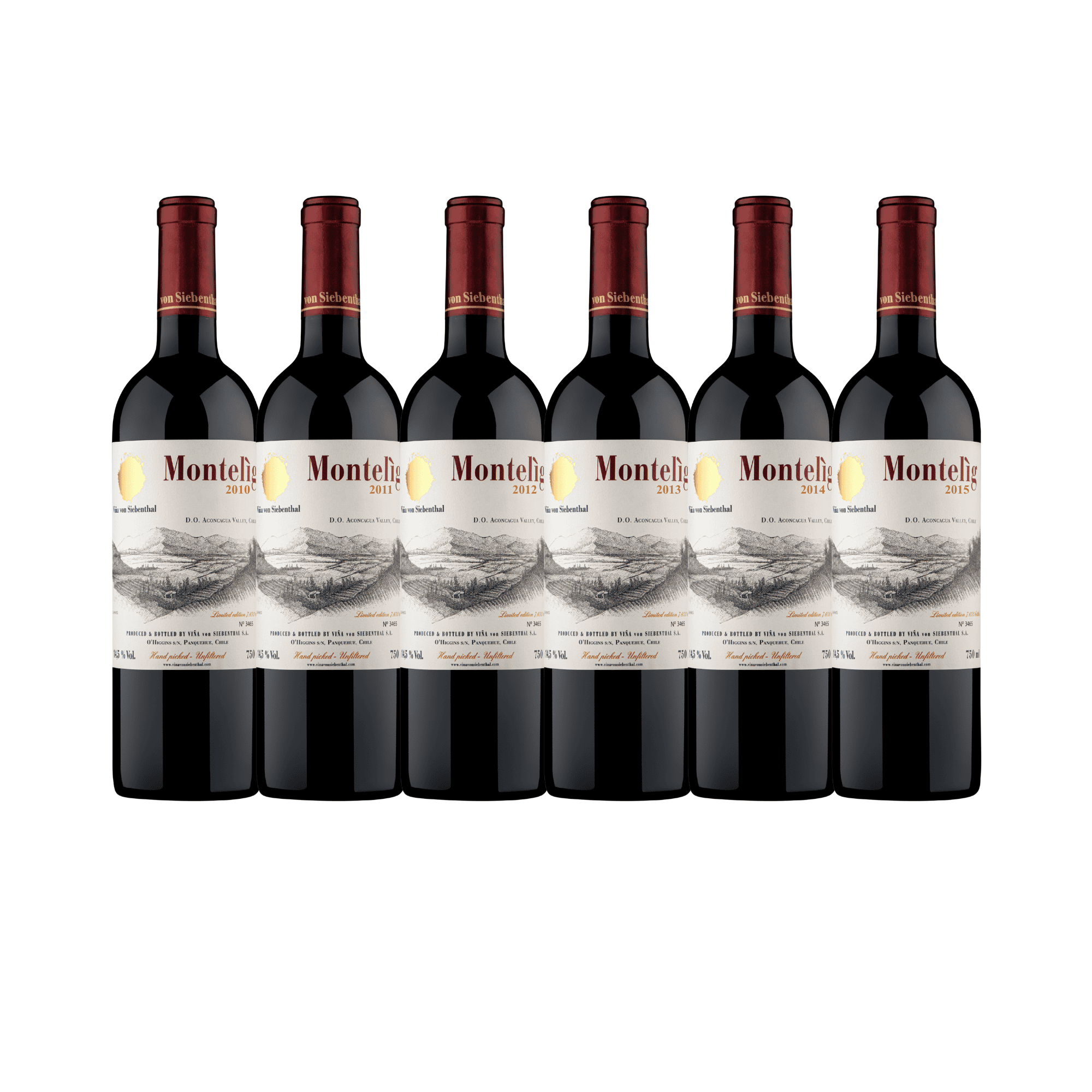 VERTICAL VON SIEBENTHAL MONTELIG - 2010, 2011, 2012, 2013, 2014 e 2015