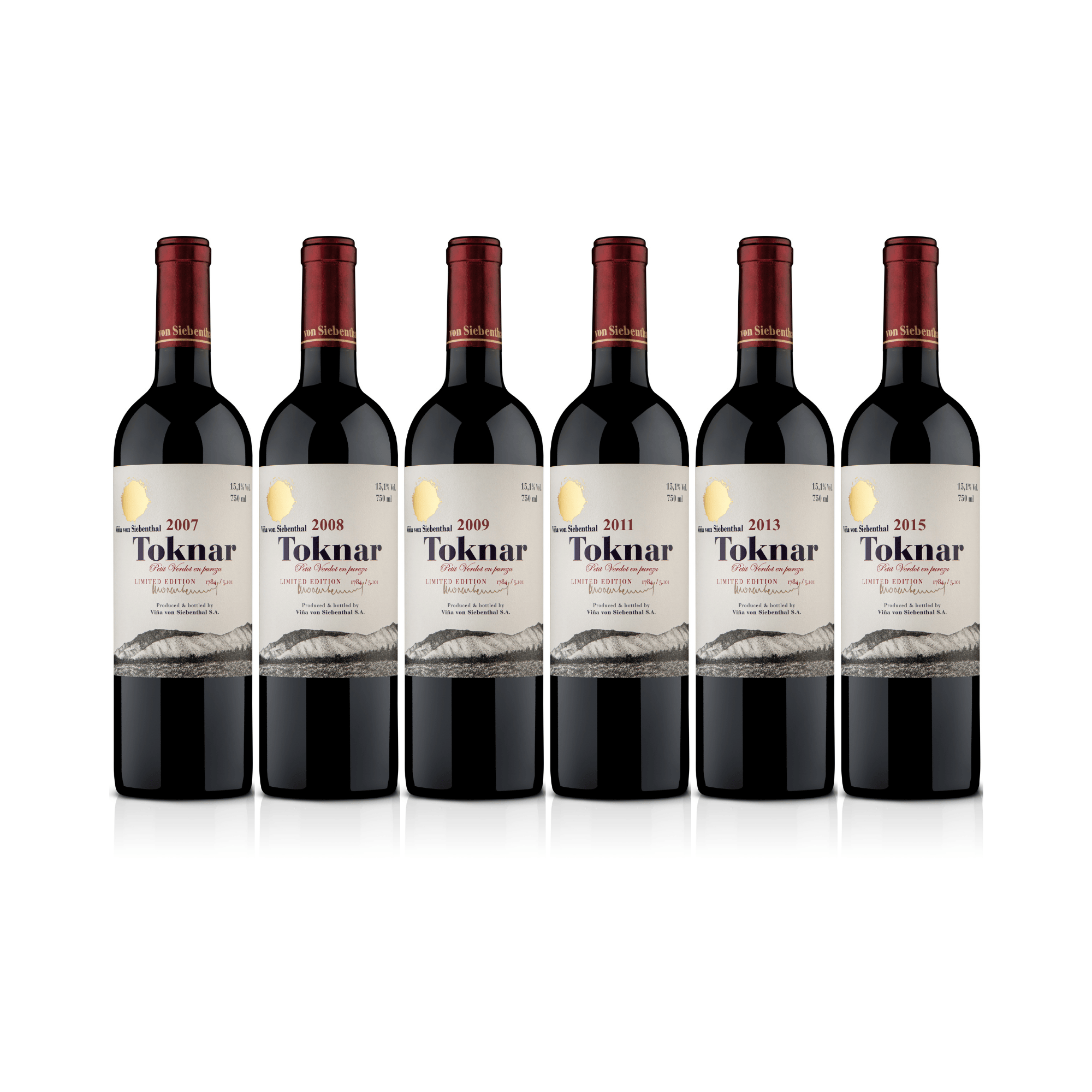VERTICAL VON SIEBENTHAL TOKNAR - 2007, 2008, 2009, 2011, 2013 e 2015