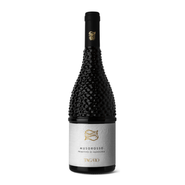 Vinho Tinto Italiano Primitivo di Manduria DOP Tagaro Muso Rosso 2023 750ml