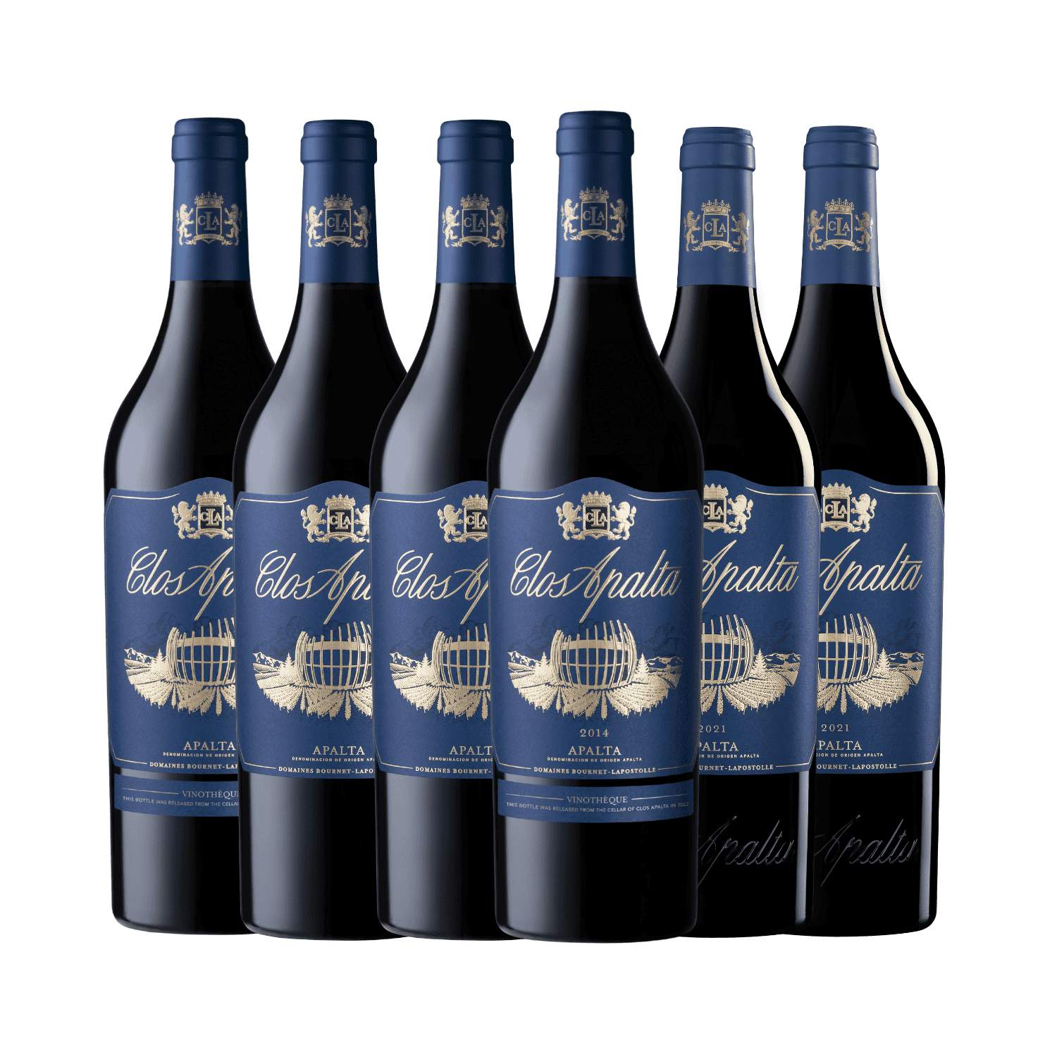 VERTICAL CLOS APALTA - 2012, 2014, 2015, 2016, 2020 e 2021